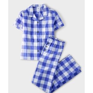Womans 2 piece Gingham pajamas